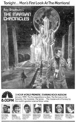 Марсианские хроники (1980, постер фильма)