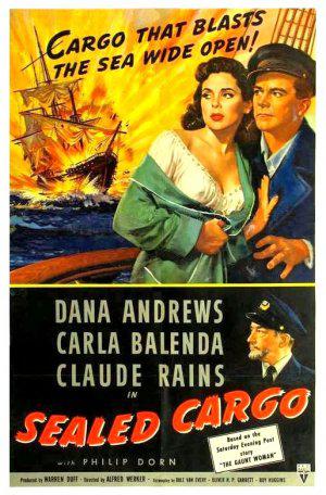 Sealed Cargo (1951, постер фильма)