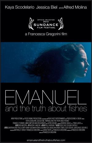 Эммануэль и правда о рыбах (2013, постер фильма)