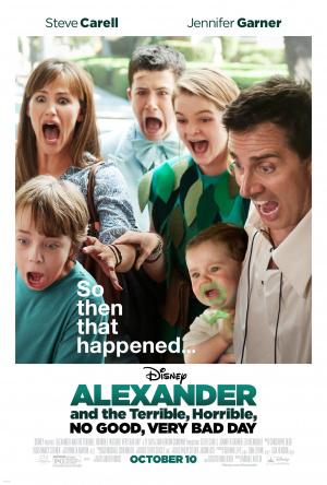 Александр и ужасный, ужасный, никчёмный, очень плохой день (2014, постер фильма)