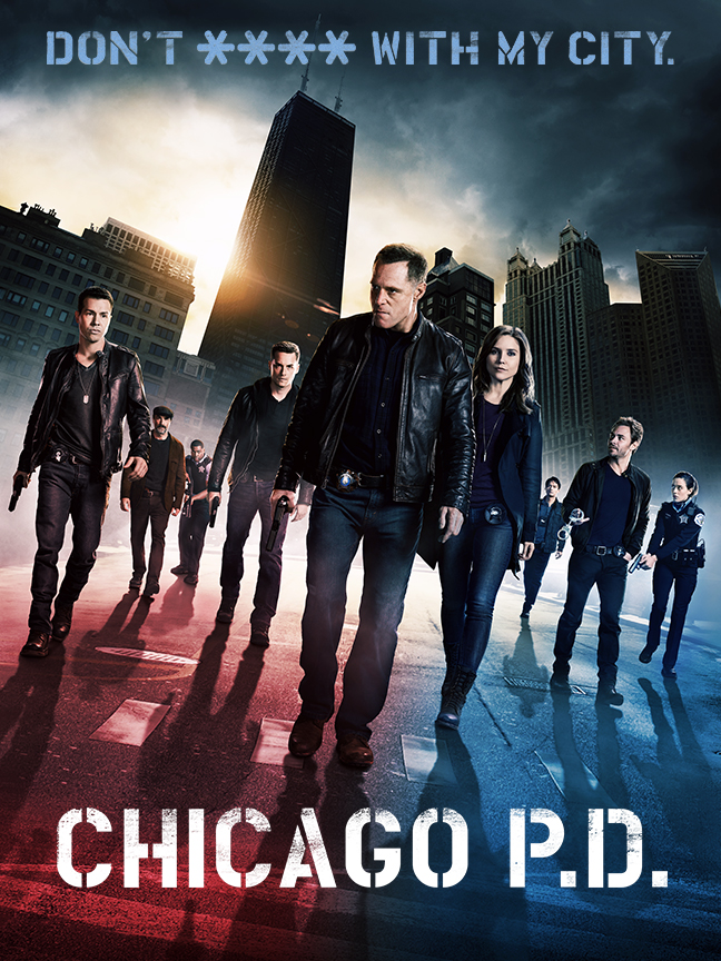 Полицейский департамент Чикаго (2014, постер фильма)