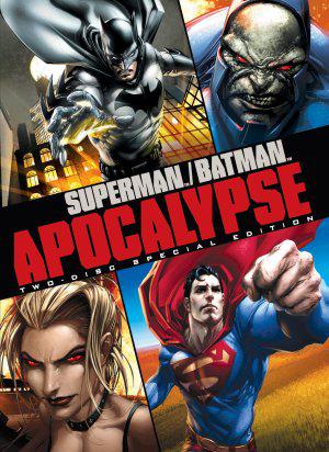 Супермен/Бэтмен: Апокалипсис (2010, постер фильма)