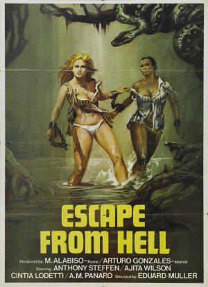 Побег из ада (1980, постер фильма)