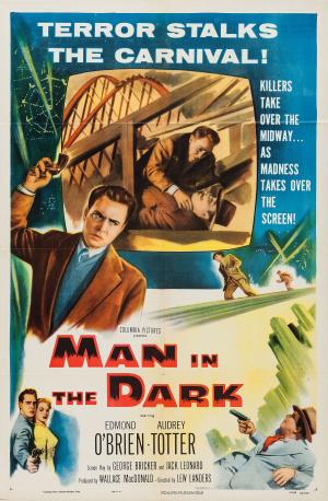 Мужчина в темноте (1953, постер фильма)