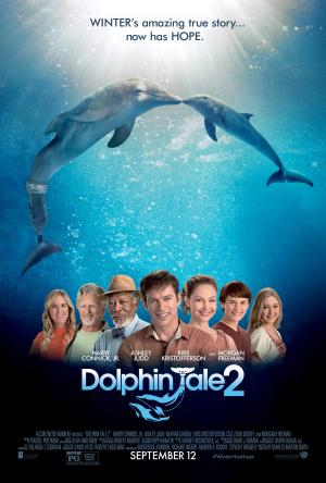 История дельфина 2 (2014, постер фильма)