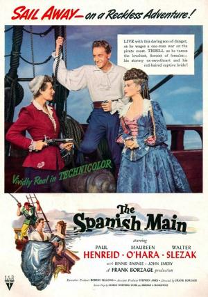 Испанские морские владения (1945, постер фильма)