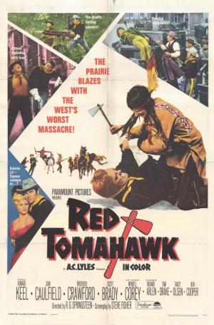 Красный Томагавк (1967, постер фильма)