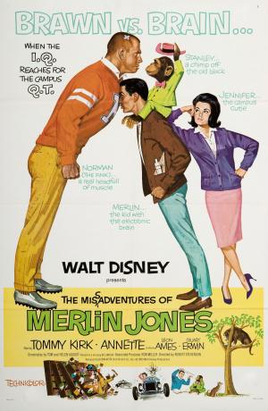 Удивительные похождения Мерлина Джоунса (1964, постер фильма)