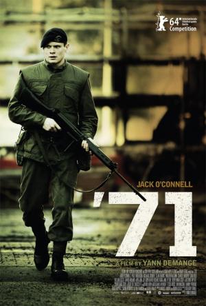 '71 (2014, постер фильма)