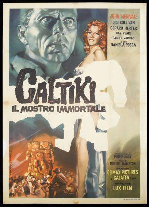 Калтики, бессмертный монстр (1959, постер фильма)