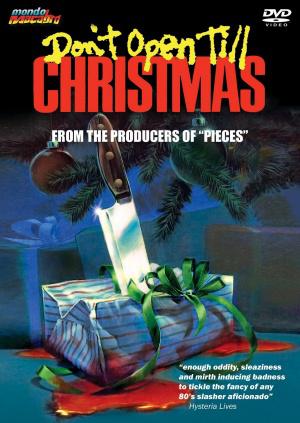 Не открывай до наступления Рождества (1984, постер фильма)