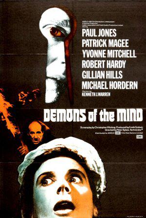 Демоны в мыслях (1972, постер фильма)
