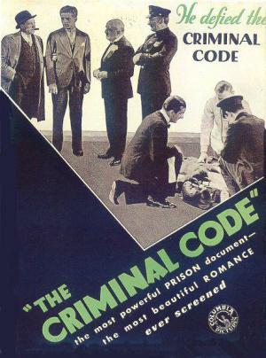 Уголовный кодекс (1931, постер фильма)