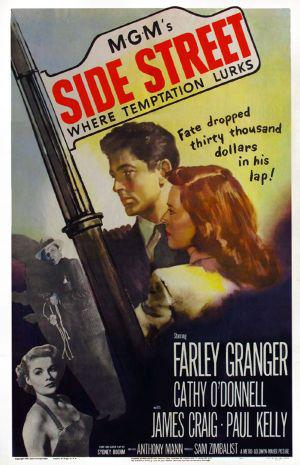 Переулок (1950, постер фильма)