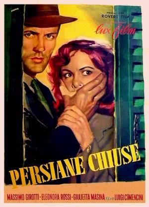 Закры­тые ставни (1951, постер фильма)