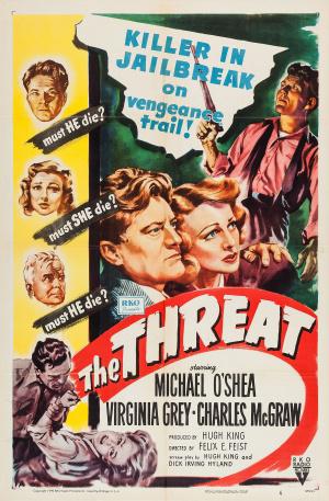 Угроза (1949, постер фильма)