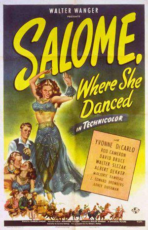 Саломея, которую она танцевала (1945, постер фильма)