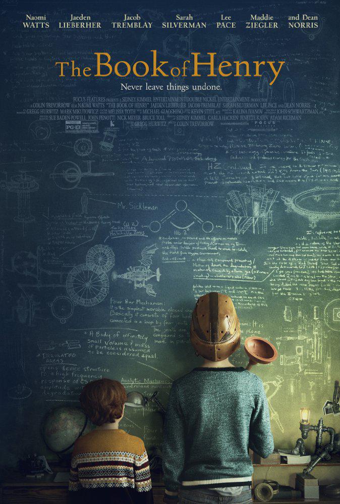 Книга Генри (2017, постер фильма)