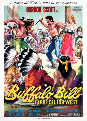 Буффало Билл – герой Дикого Запада (1965, постер фильма)