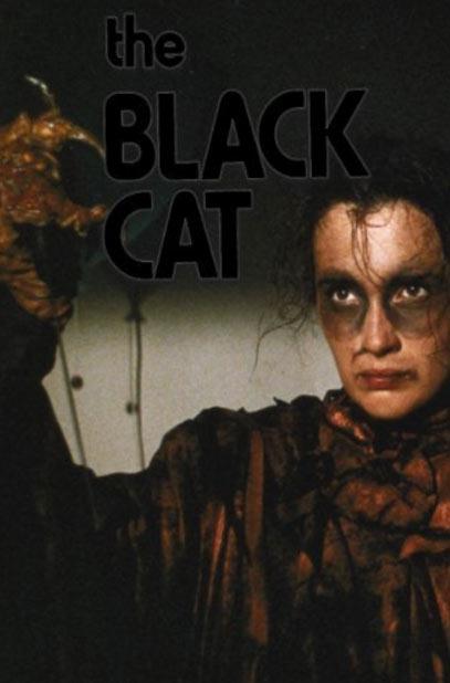 Чёрная кошка (1991, постер фильма)