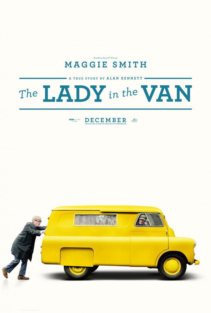 Леди в фургоне (2015, постер фильма)
