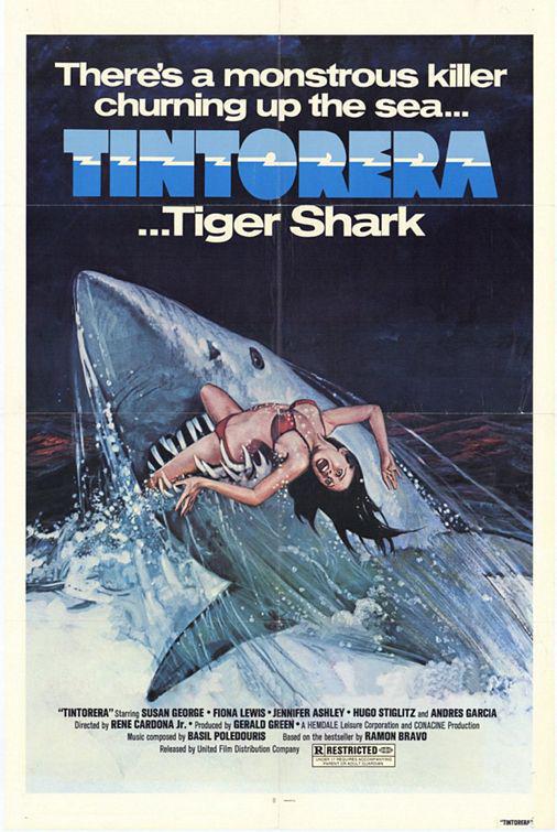 Тигровая акула (1977, постер фильма)