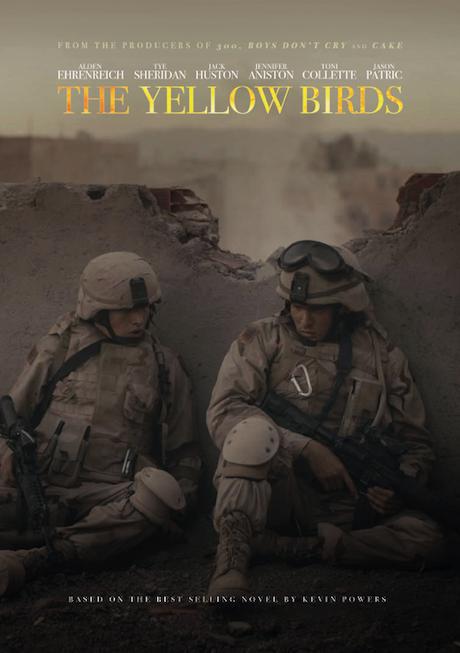 Жёлтые птицы (2017, постер фильма)