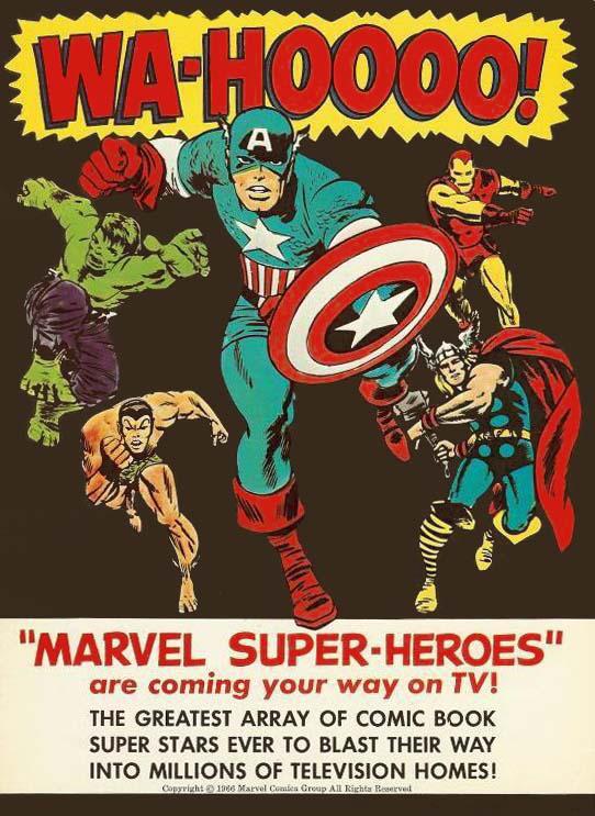 Супергерои Marvel (1966, постер фильма)