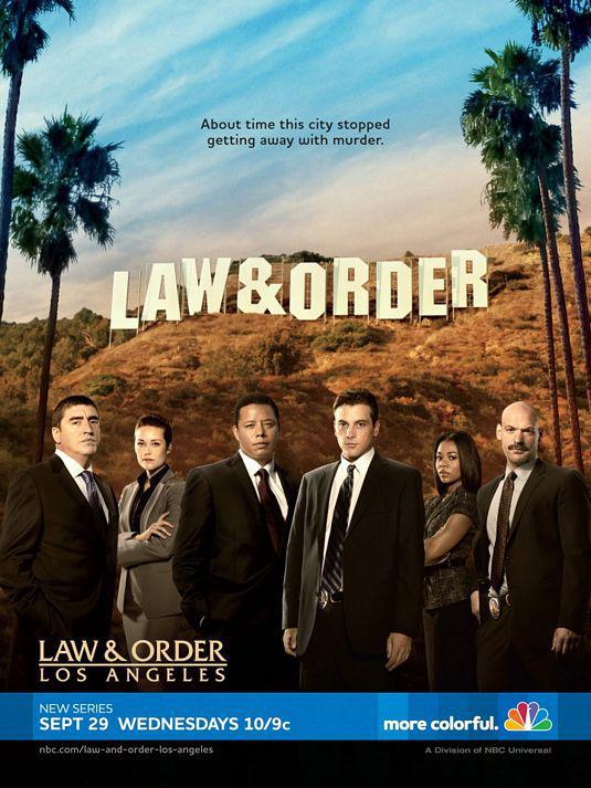 Закон и порядок: Лос-Анджелес (2010, постер фильма)