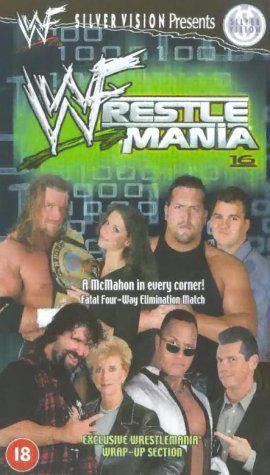 WWF РестлМания 16 (2000, постер фильма)
