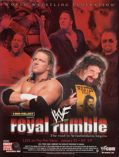 WWF Королевская битва (2000, постер фильма)