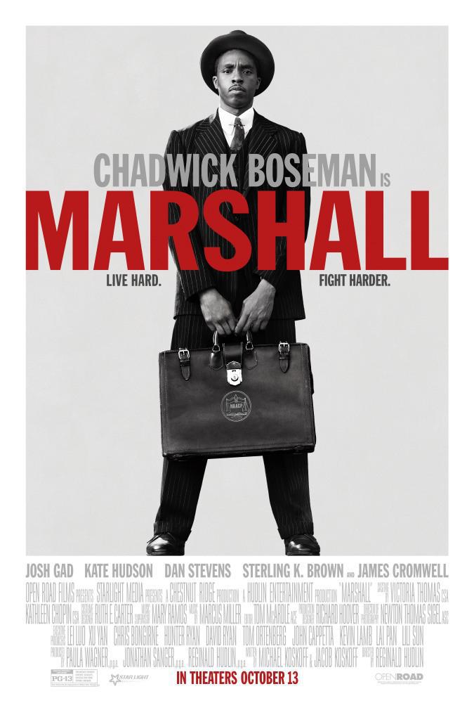 Маршалл (2017, постер фильма)