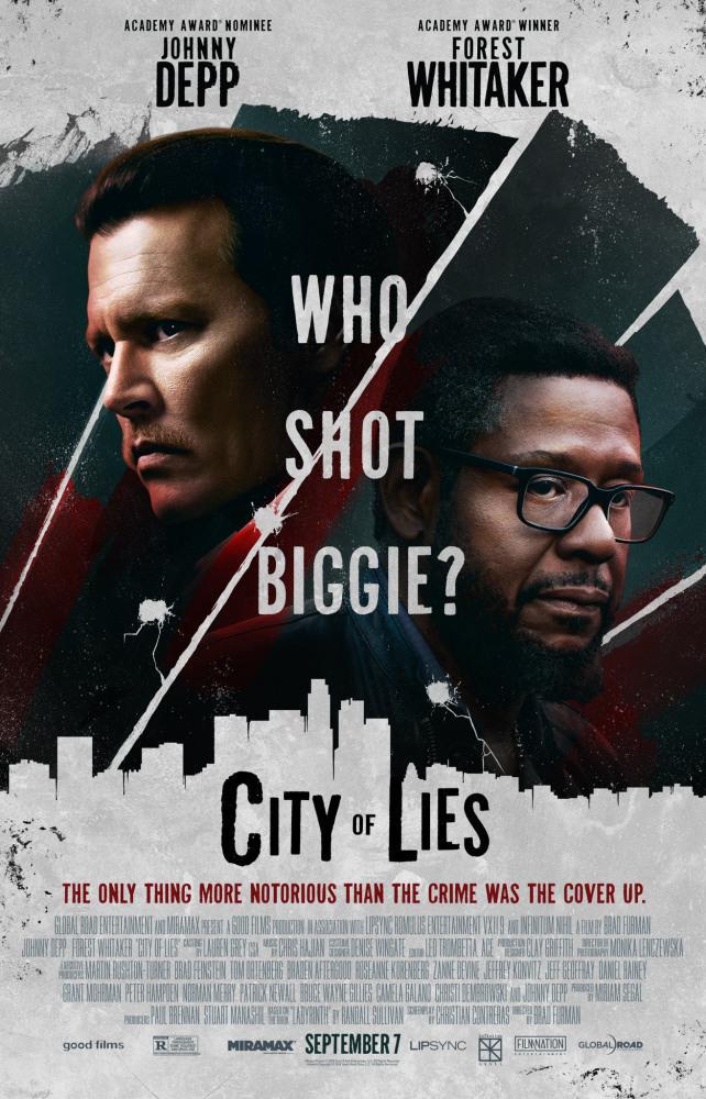Город лжи (2018, постер фильма)