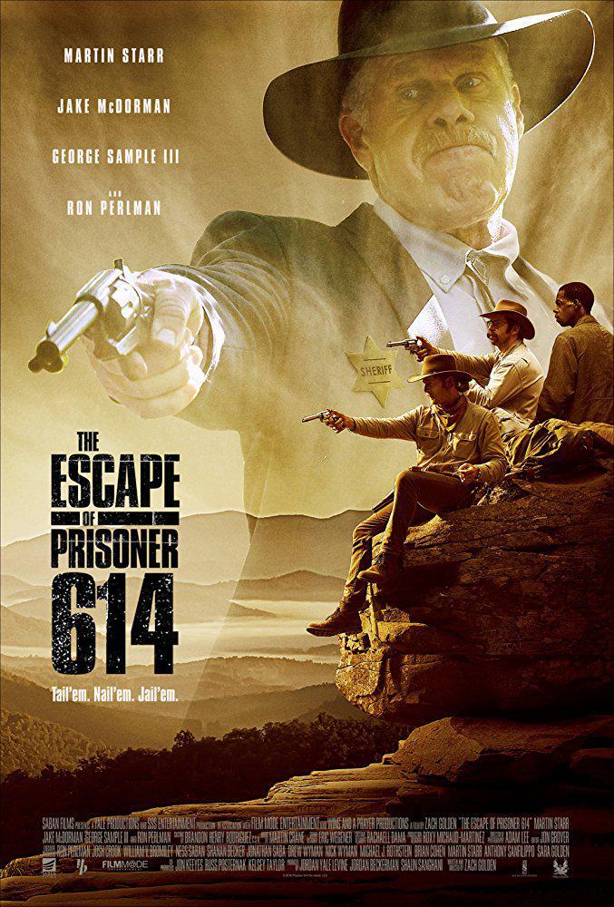 Побег заключённого 614 (2018, постер фильма)