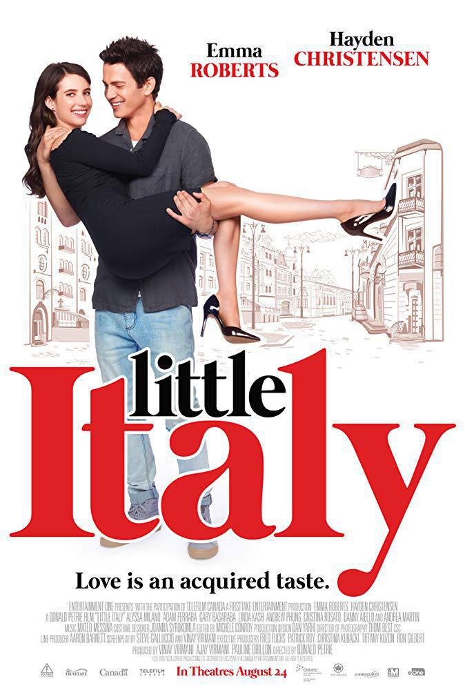 Маленькая Италия (2018, постер фильма)