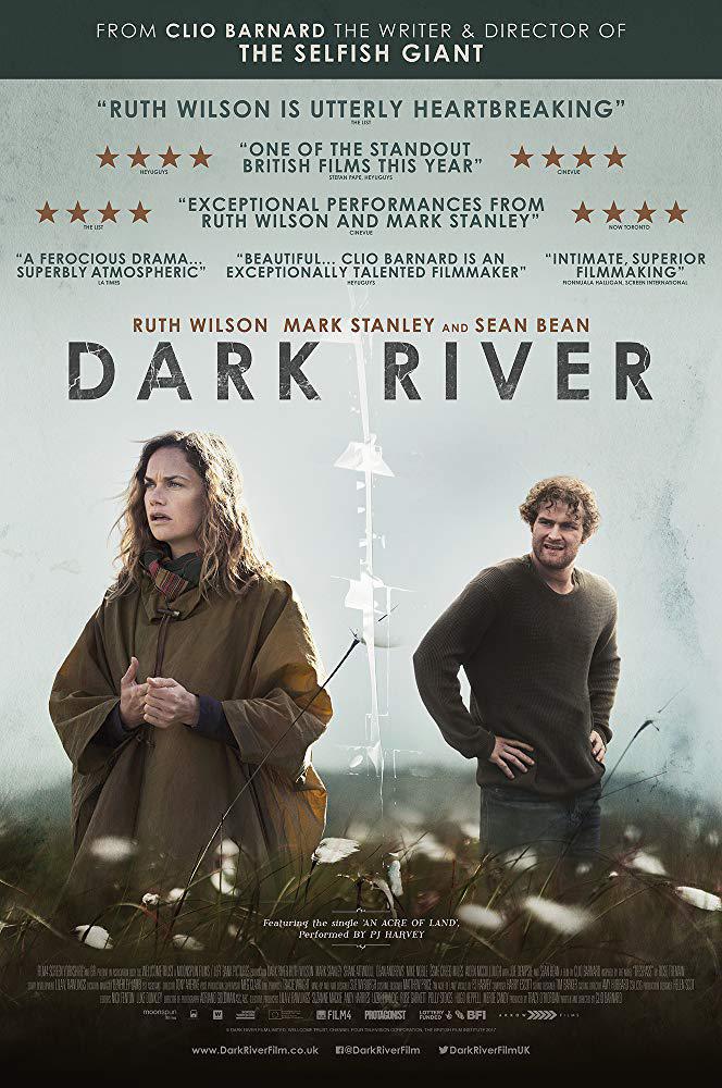 Тёмная река (2017, постер фильма)