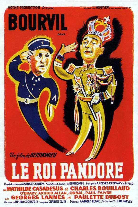 Король Пандор (1950, постер фильма)