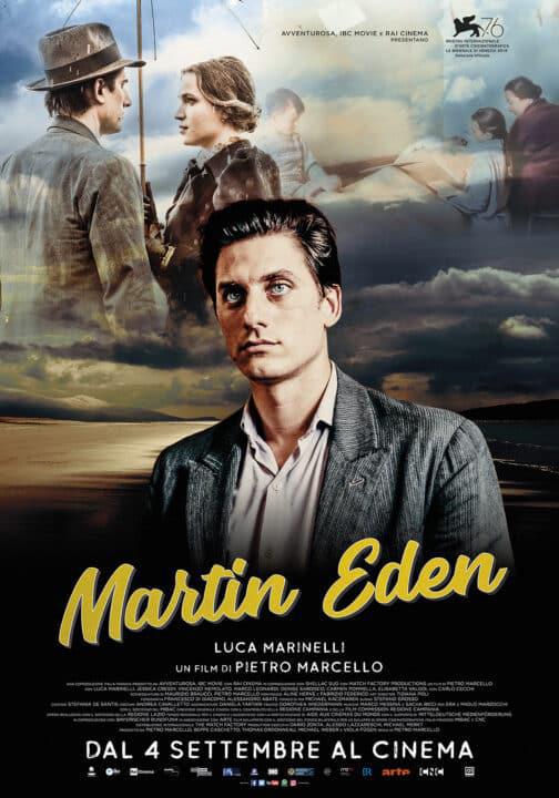 Мартин Иден (2019, постер фильма)
