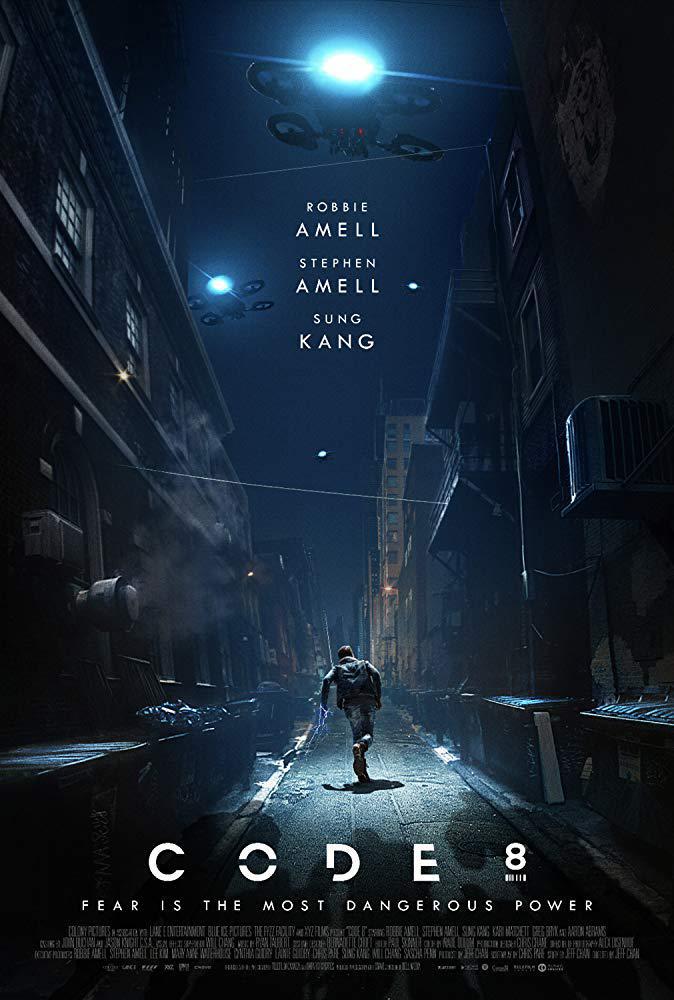 Код 8 (2019, постер фильма)