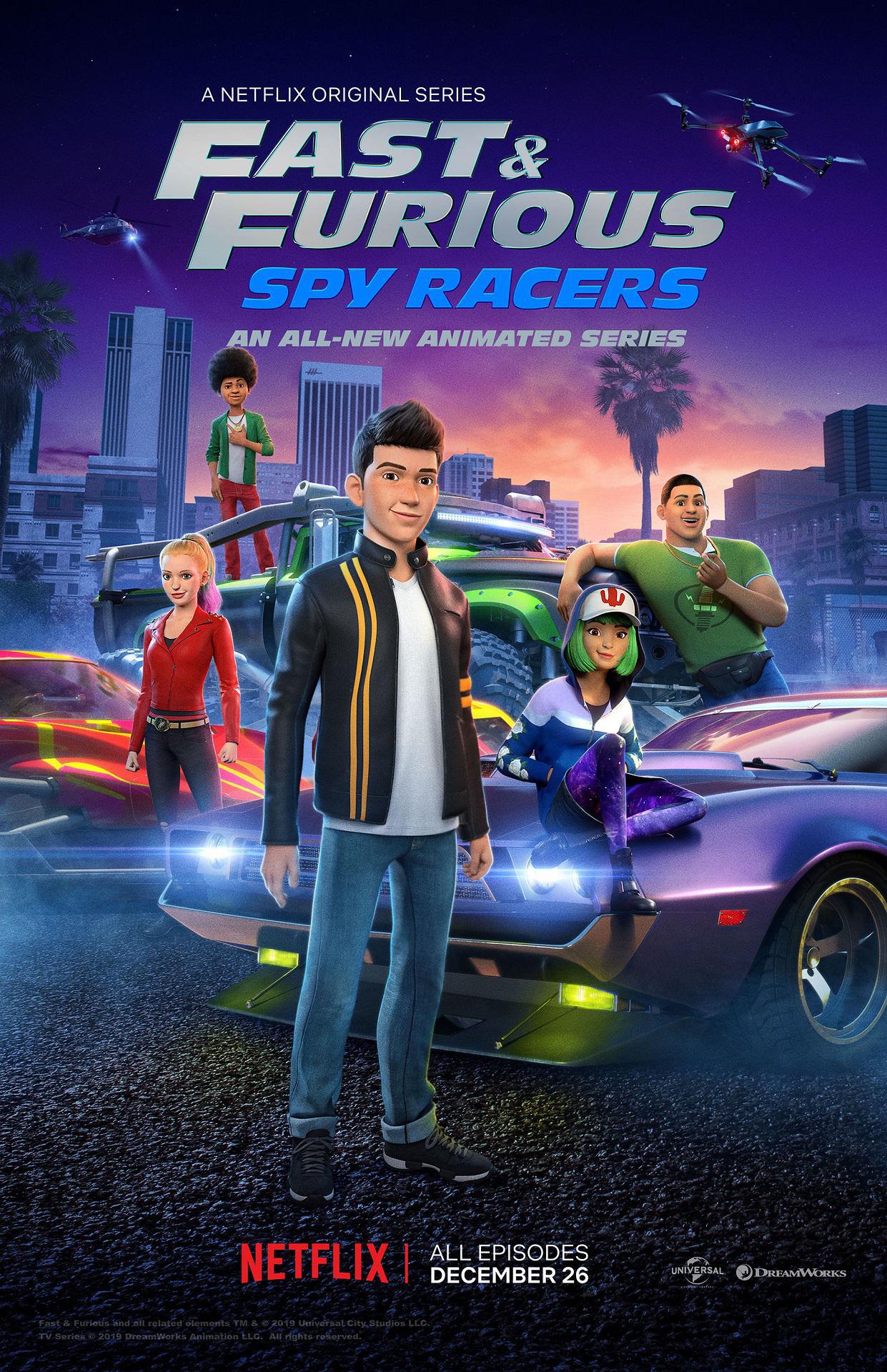 Сериал - Форсаж: Шпионы-гонщики (Fast & Furious: Spy Racers, 2019)
