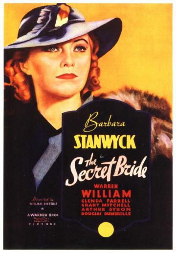 Тайная невеста (1934, постер фильма)