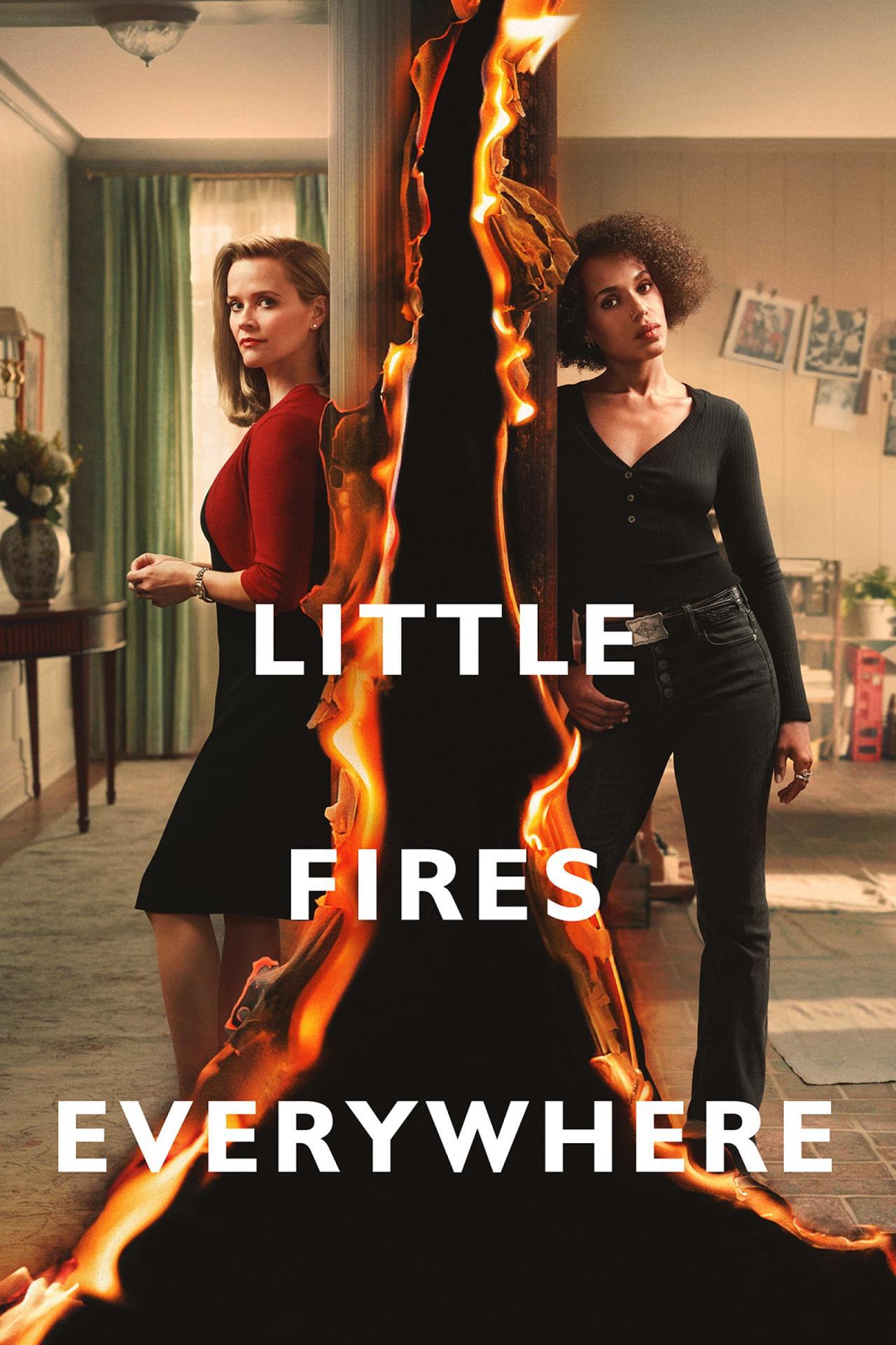 И повсюду тлеют пожары (2020, постер фильма)