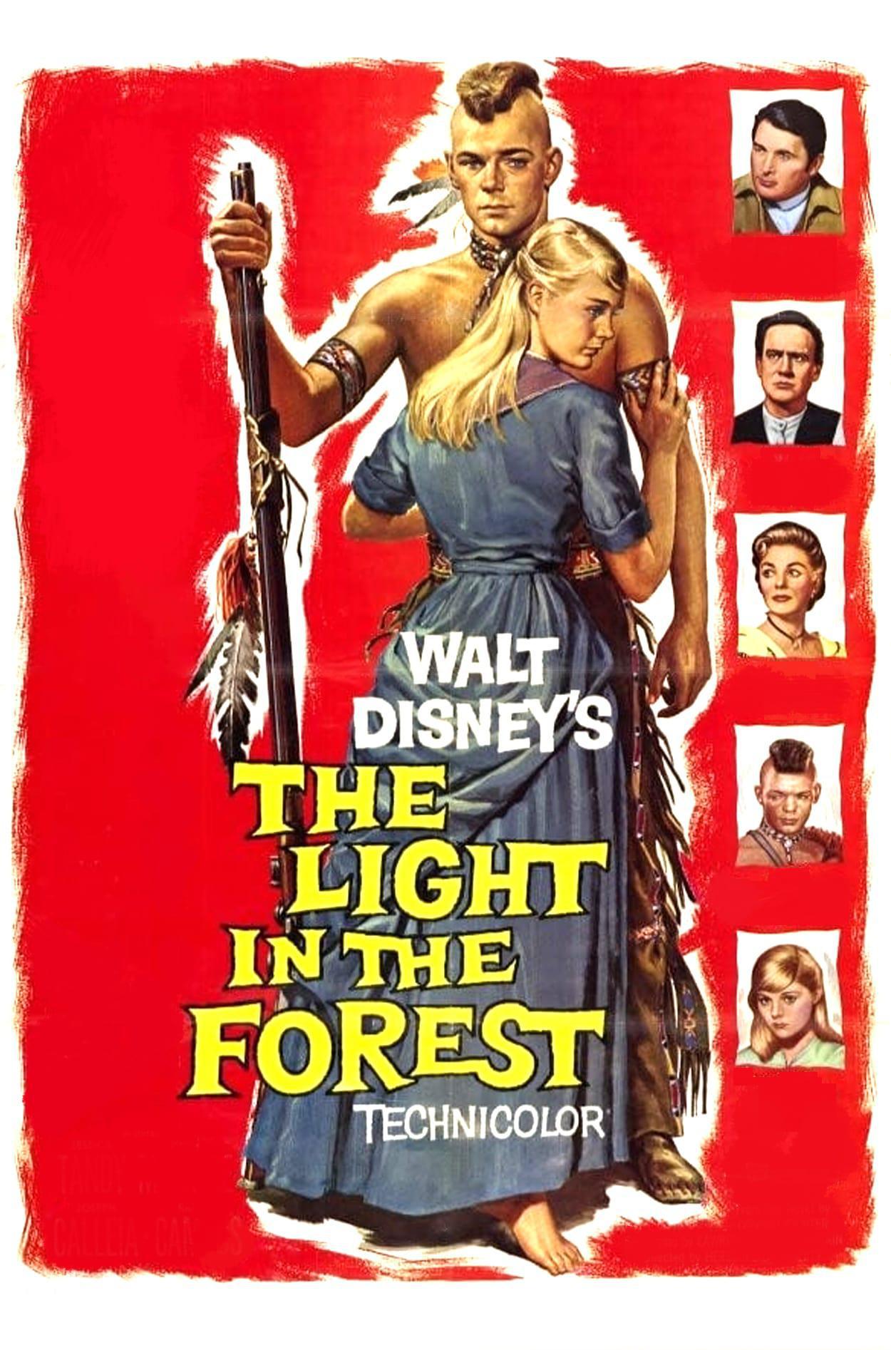 Свет в лесу (1958, постер фильма)