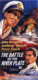 Битва за Ривер Плэйт (1956, постер фильма)