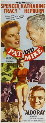 Пэт и Майк (1952, постер фильма)