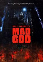 Безумный бог (2021, постер фильма)