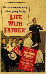 Жизнь с отцом (1947, постер фильма)