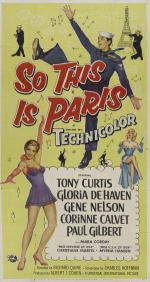 Итак, это Париж (1955, постер фильма)