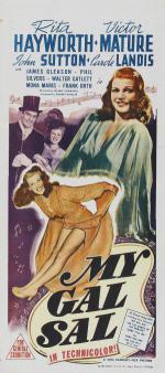 Моя девушка Сэл (1942, постер фильма)