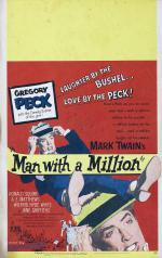 Банковский билет в миллион фунтов стерлингов (1954, постер фильма)